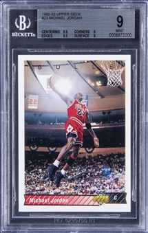 1992-93 Upper Deck #23 Michael Jordan - BGS MINT 9